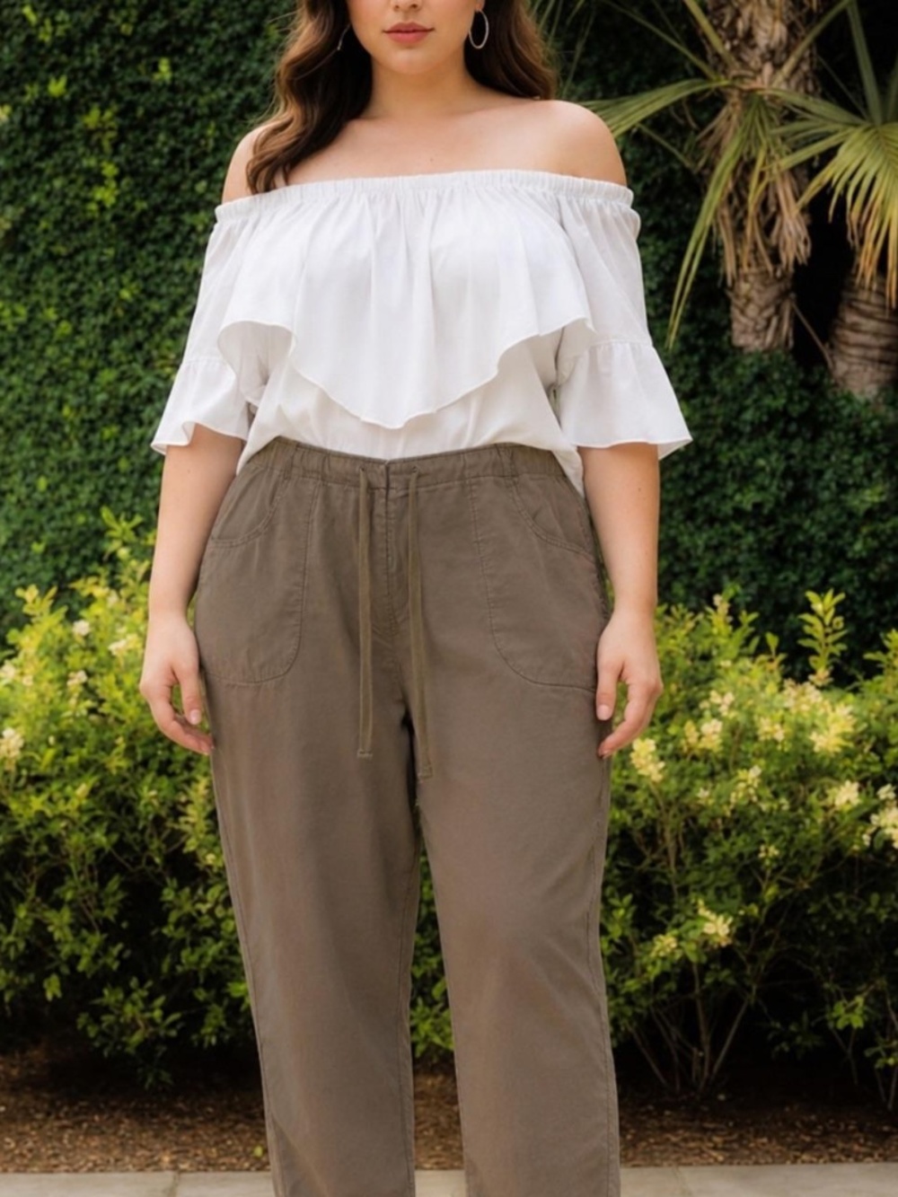 White Stag Women's Brown Trousers | Size 16